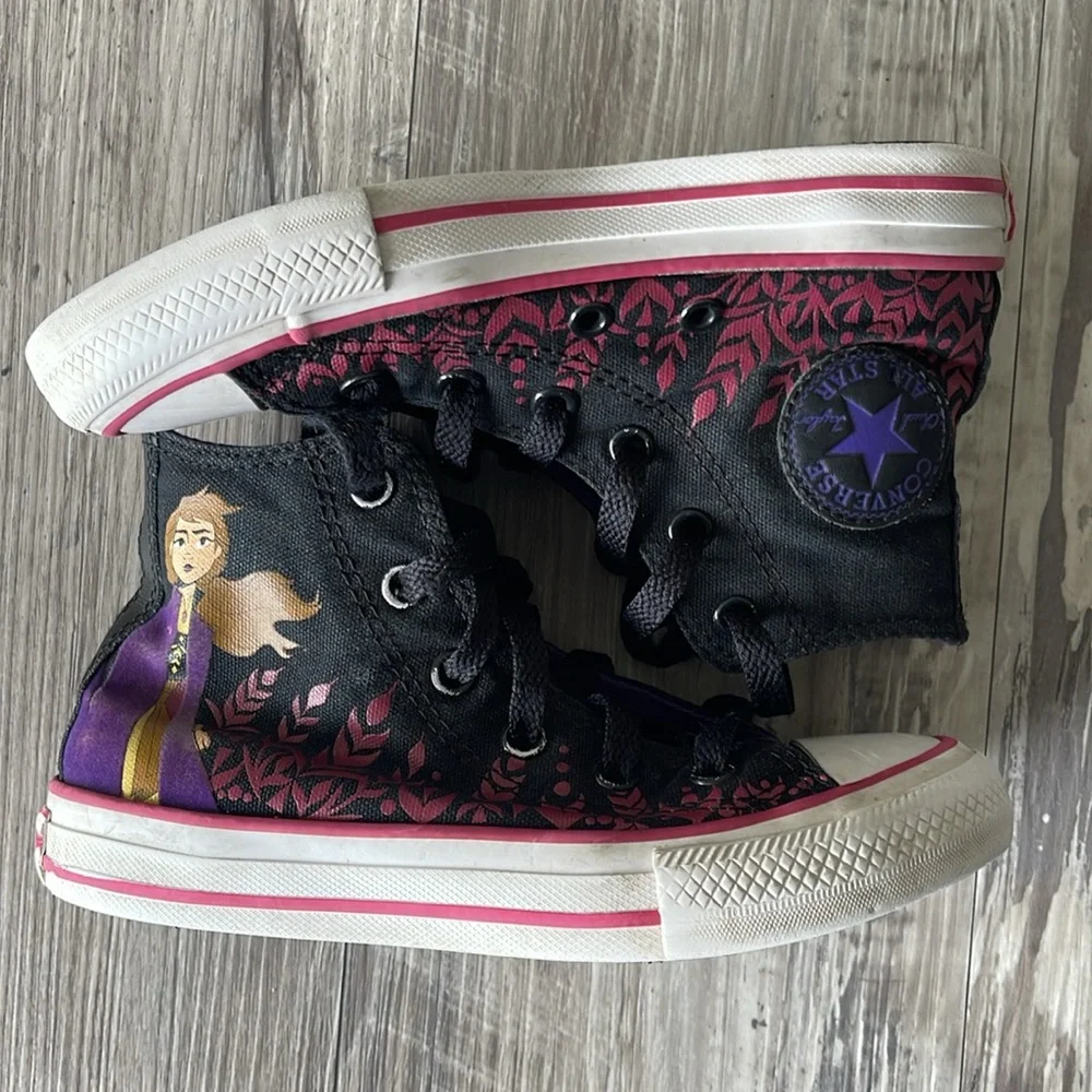 Converse Chuck Taylor All-Star Frozen 2 Anna Unisex Kids Sz 12